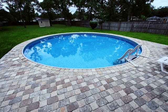 21' Round 52" Verona Inground Pool - Ladder or Drop-In Step