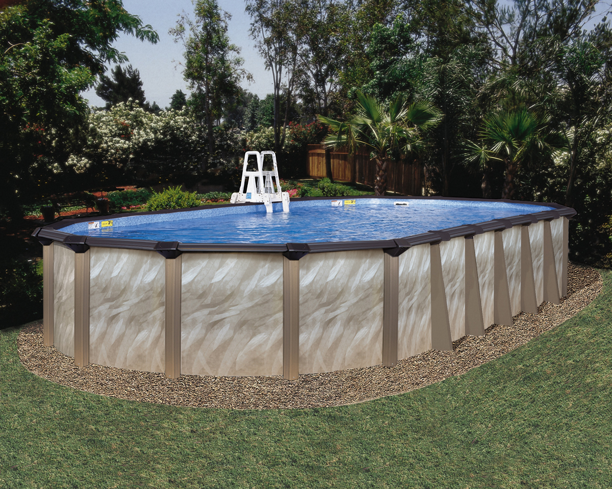 Creatice Royal Above Ground Swimming Pools for Large Space