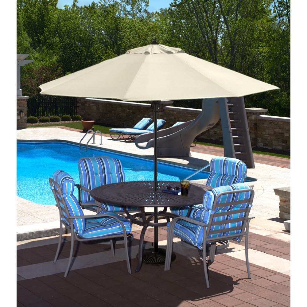 Cabo Auto-Open 9 Ft. Umbrella - Champagne