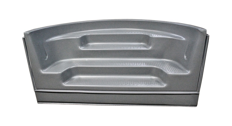 8' Roman Back Sit-N-Step Gray Bullnose Hydra
