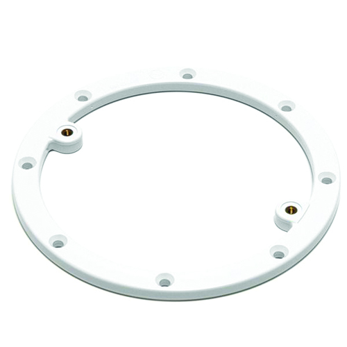 Hayward 7-7/8" White Vinyl Faceplate Ring with Inserts