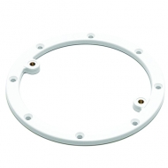 Hayward 7-7/8" White Vinyl Faceplate Ring with Inserts