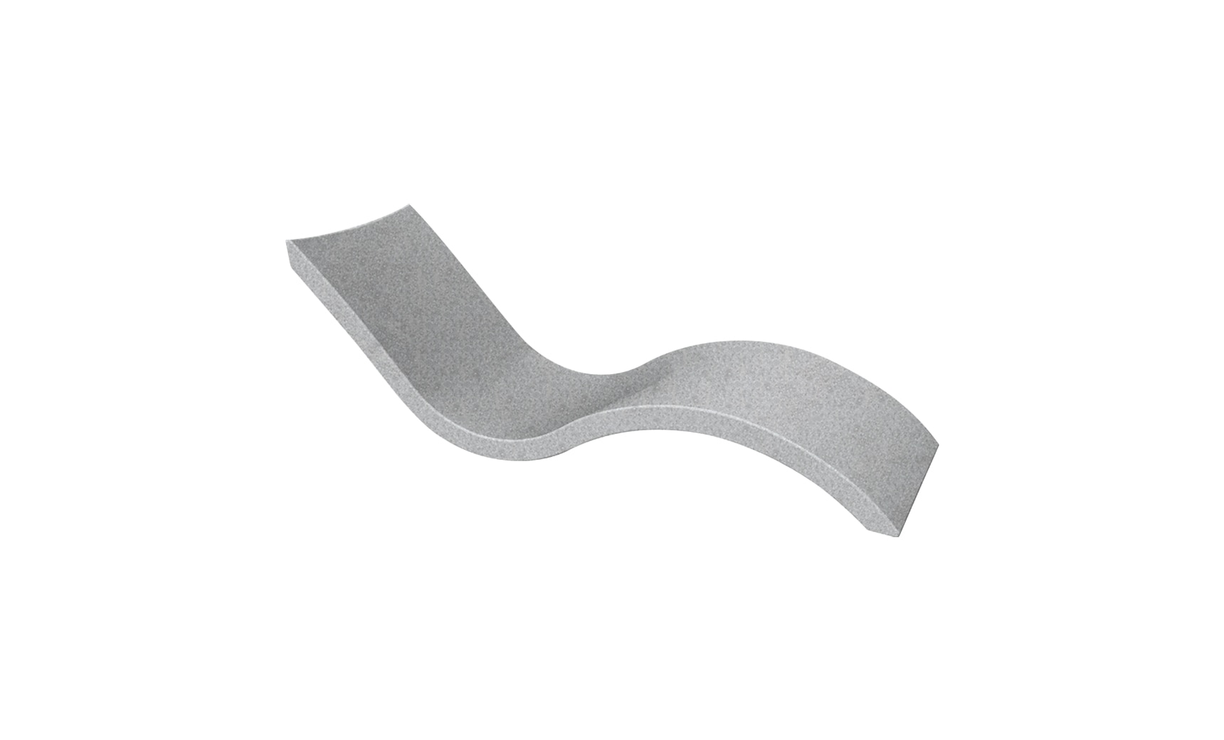 Ledge Lounger Signature Chaise - Granite Gray