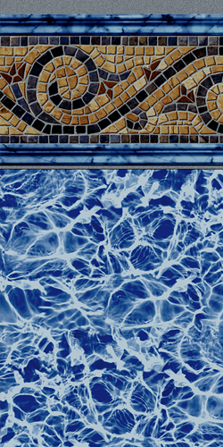 Merlin Sandy Cay Tile 27 Mil Wall/20 Mil Floor Liner