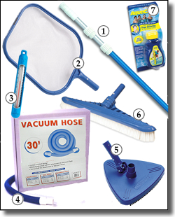 Standard AG Pool Maintenance Kit (30' Hose