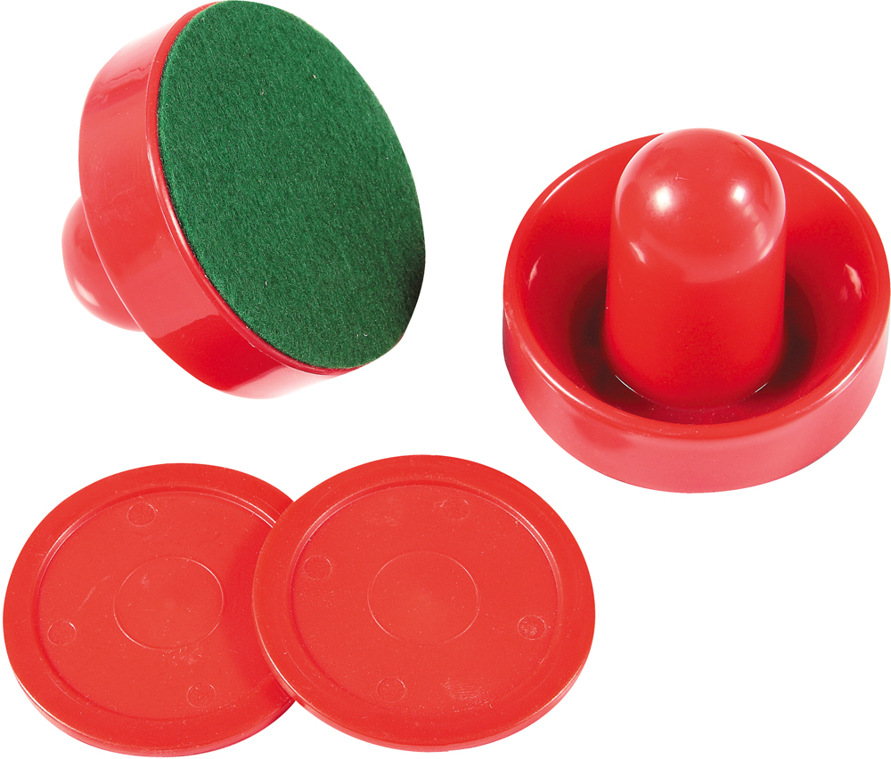 Air Hockey 3" Strikers & 2.5" Pucks Set