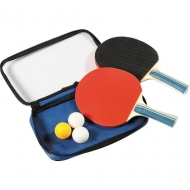 Control Spin Table Tennis 2-Player Racket & Ball Set
