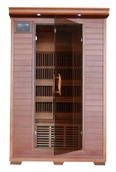 Yukon - Cedar 2 Person Sauna With 6 Carbon Heaters