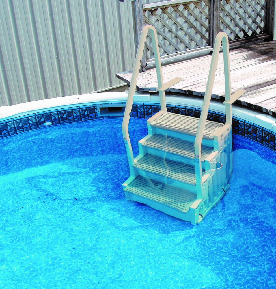 Confer Step 1 Aboveground Pool Royal Swimming Pools Confer Step 1 Aboveground Pool, Above Ground Pool Stairs