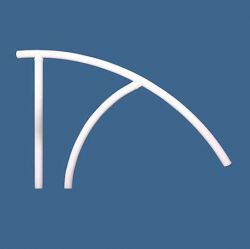 Saftron Triton Series Handrail - Graphite Gray TRTD-144