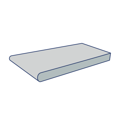 Travertine Coping Package for Radius Pools (Includes 2 Pieces/Ft Plus 15%)