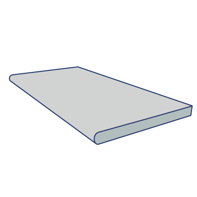 Travertine Coping for Straight Wall Pools
