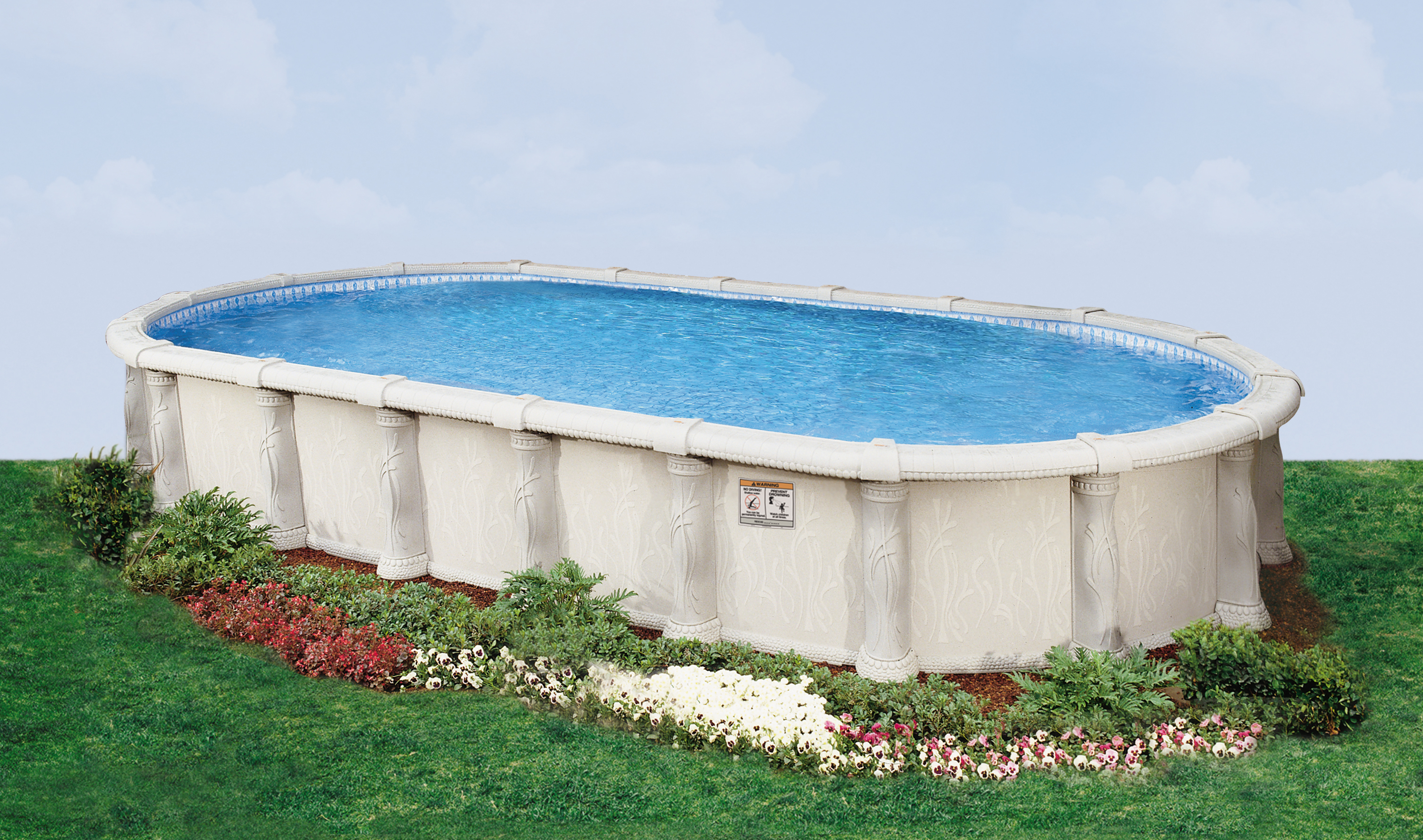  Above Ground Oval Swimming Pools 