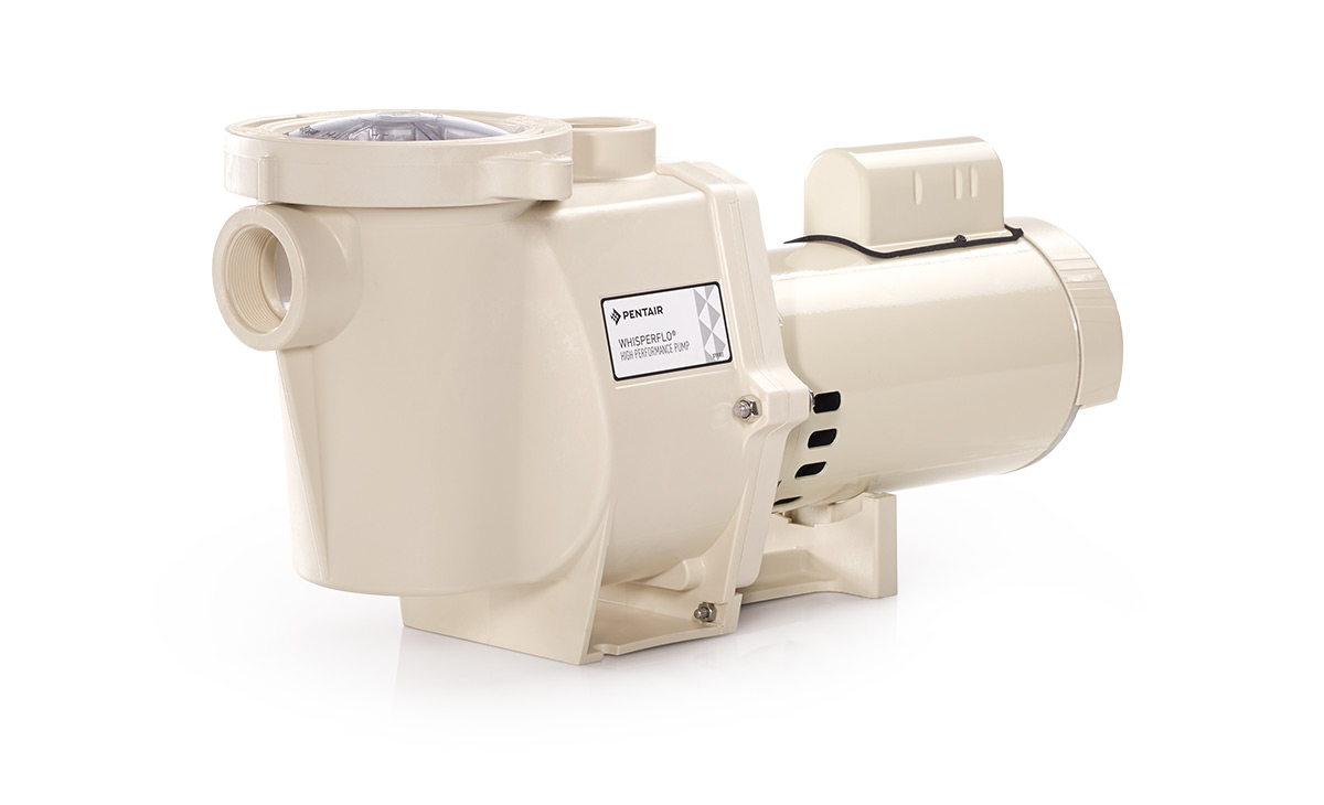 2HP Pentair WhisperFlo- Energy Efficient Single Speed Full Rated