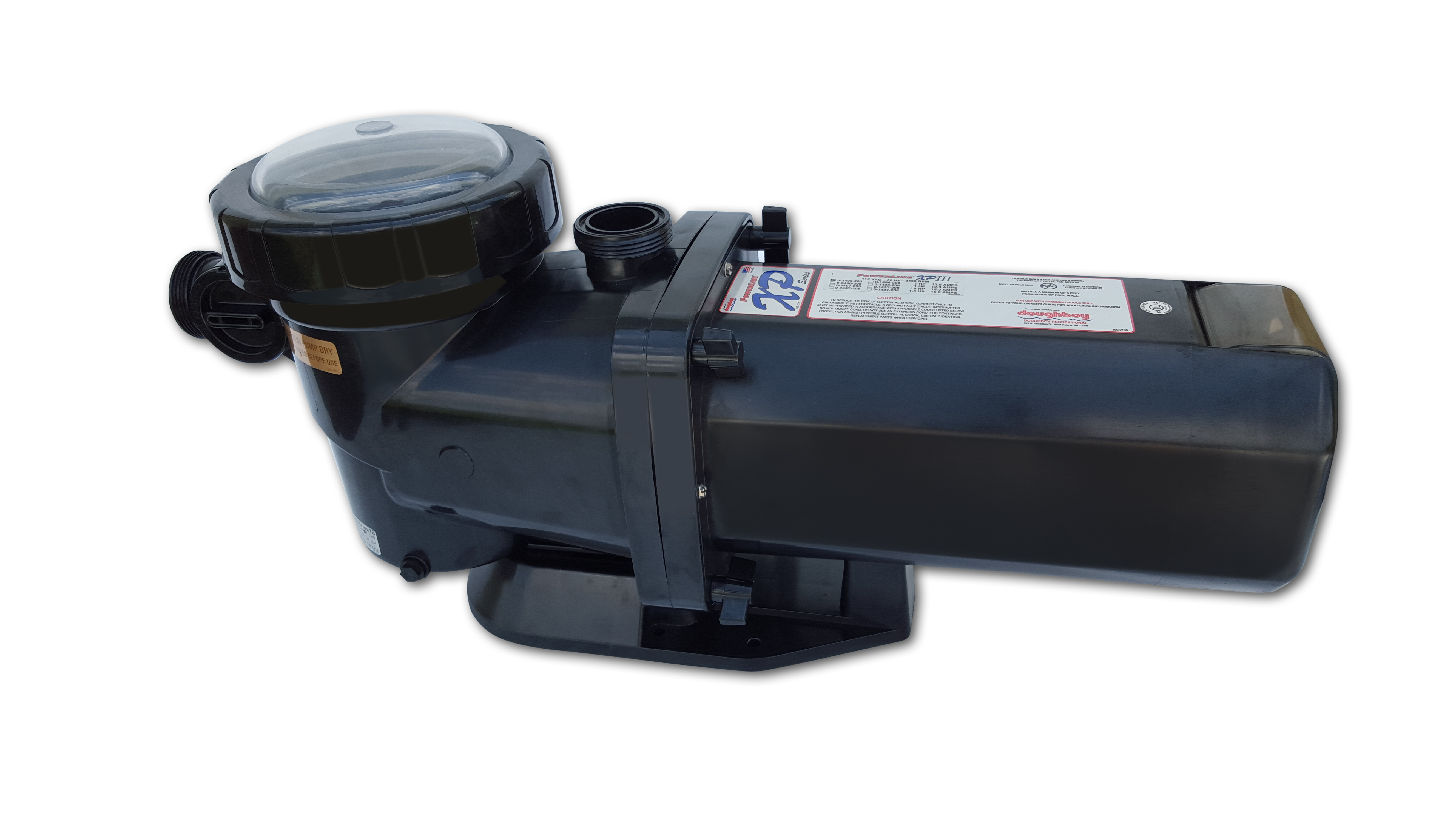 PowerLine™ XP III 1 HP Pump w/Housing & Base - 6' Cord