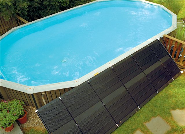 SunHeater Above Ground Pool Solar Heating System 1 - 2' x 20' Panel