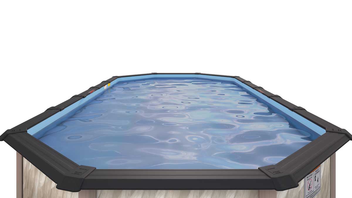 8 X 12 Oval 52 Embassy Andes By H I Mfg Of Doughboy Royal Swimming Pools 8 X 12 Oval 52 Embassy Andes By H I, Rectangle Above Ground Pool 8 X 12