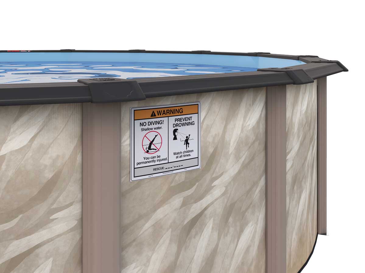 Embassy 16' Round Andes 52" Wall