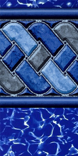 Liner Doctors 15' x 30' Oval Breeze Creek 52" Unibead 25GA+ Liner