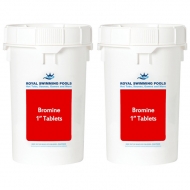 1" Bromine Tablets - 2 x 50lbs