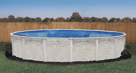 Calibay Silver Intrigue Above Ground Pools