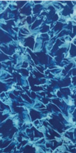 Embassy 15' Round Caribbean Blue 48"-54" Overlap 25GA Liner