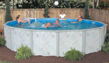 diameter of 24 foot round pool
