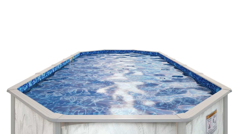Doughboy Embassy Coastline Compac Support, 18' x 33' Oval 48″ AG Pool
