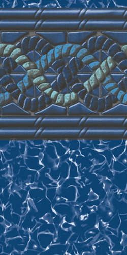 Liner Doctors 15' x 30' Oval Concord 52" Unibead 35GA Liner