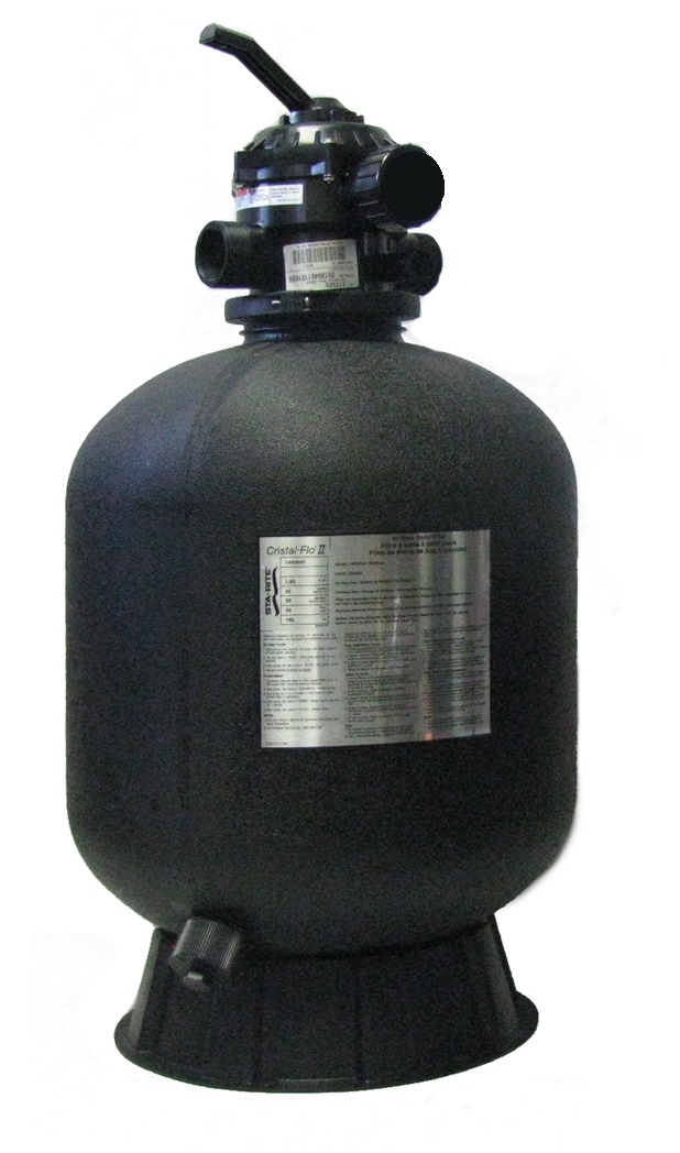 22" Cristal Flo II Sand Filter Tank only (w/ Multi-port valve)