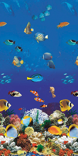 GLI 15' x 30' Oval Aquarium 52" Unibead 20GA+ Liner
