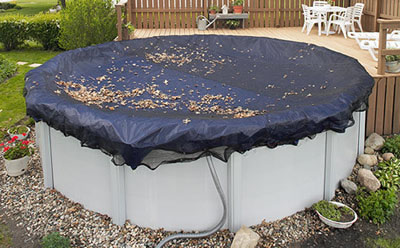 27' Leaf Net Cover for 24' Round Above Ground Pool