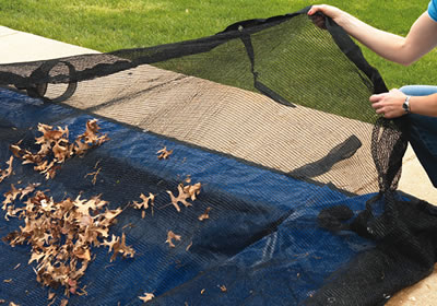 16' x 28' Leaf Net Cover for 12' x 24' Rectangle Pool