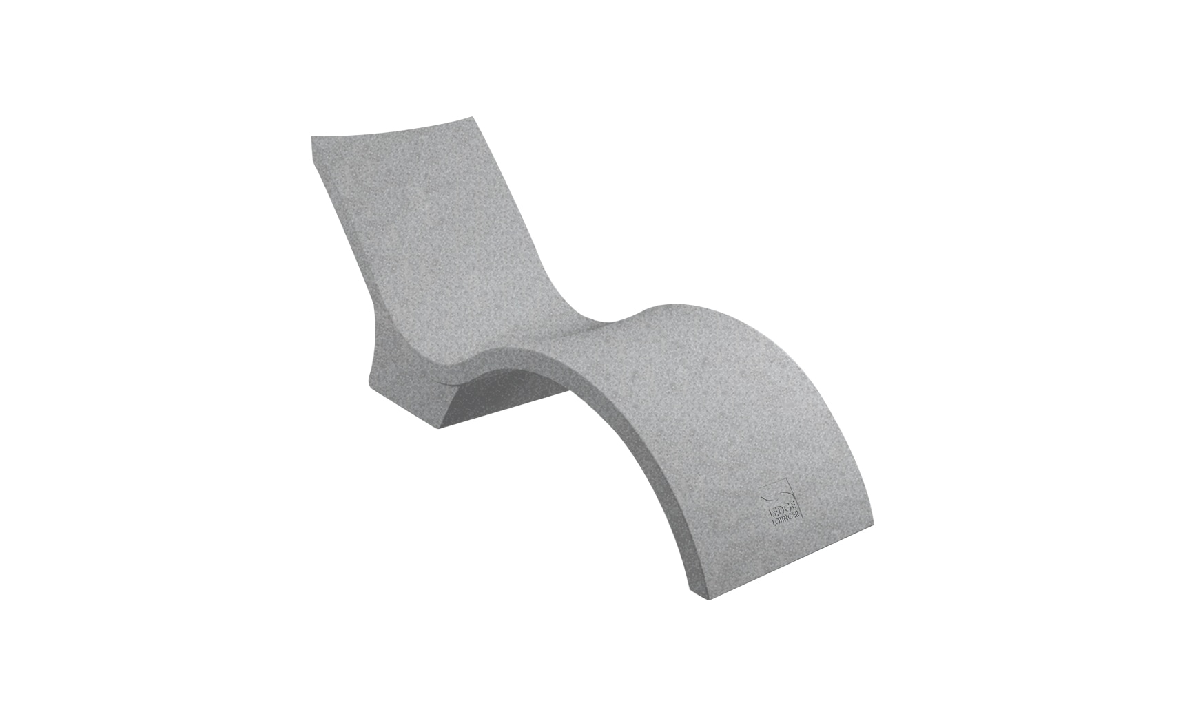 Ledge Lounger Signature Chaise Deep - Granite Gray