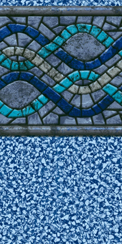 Liner Doctors 12' x 24' Oval Lexington 54" Unibead 35GA Liner
