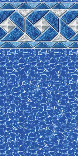 Swimline 18' Round Mystri Outlook 52" Unibead 25GA Liner