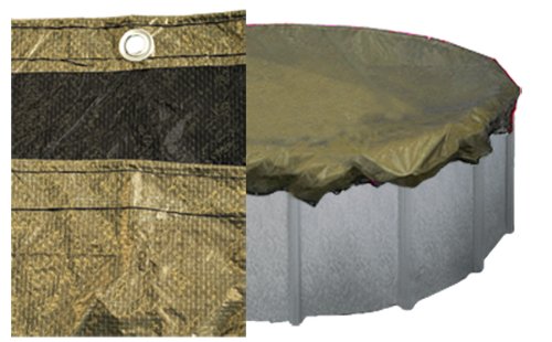 19' PoolTux Cover for 15' Round Pool 20 Yr. Tan