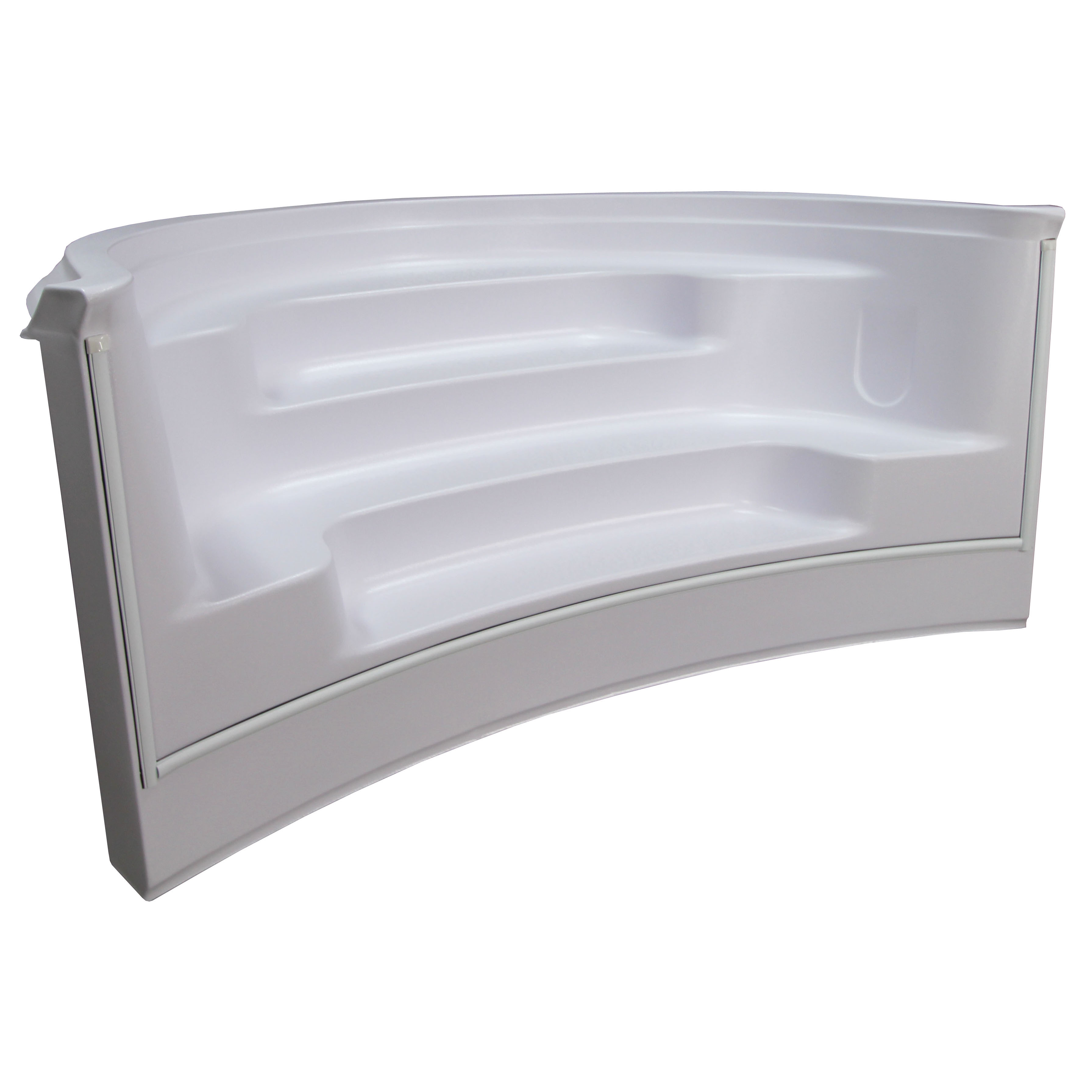 8' Roman Radius Sit-n-Step for 42" Curved Wall Pools