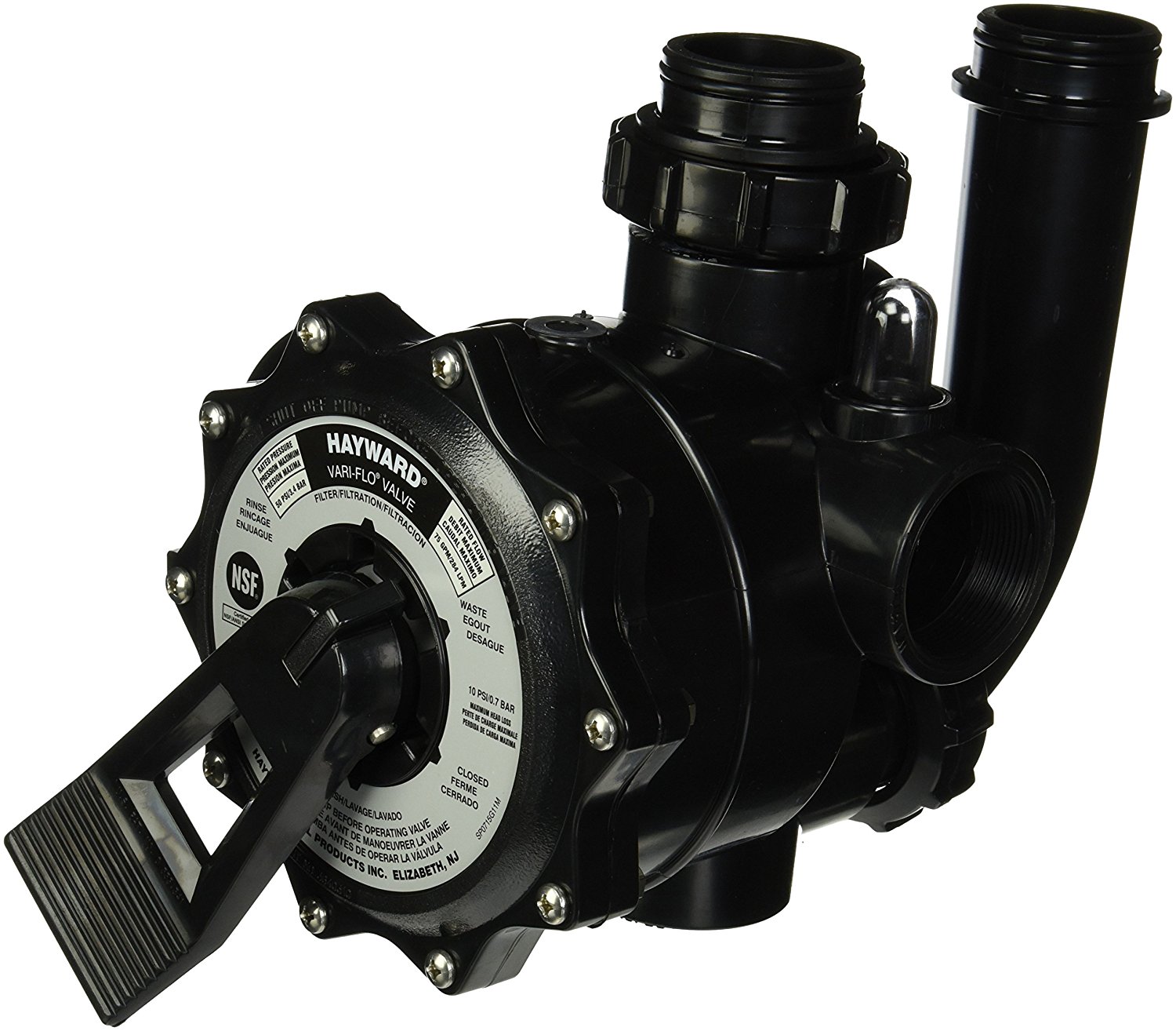 Hayward SP0715X62 ProSeries Vari-Flo Control Valve with Gauge