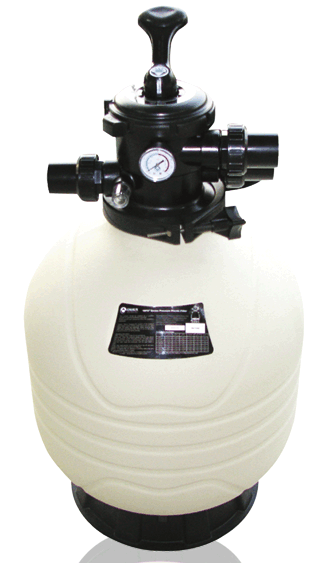 Royal's Choice Standard 24" Sand Filter - 1-1/2" Inlet/Outlet