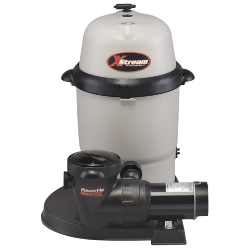 Hayward XStream Cartridge Filter System 100 sq.ft. with 1 HP Power-Flo Matrix Pump