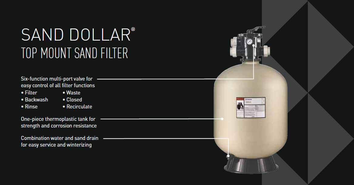 Pentair Sand Dollar Sand Filter